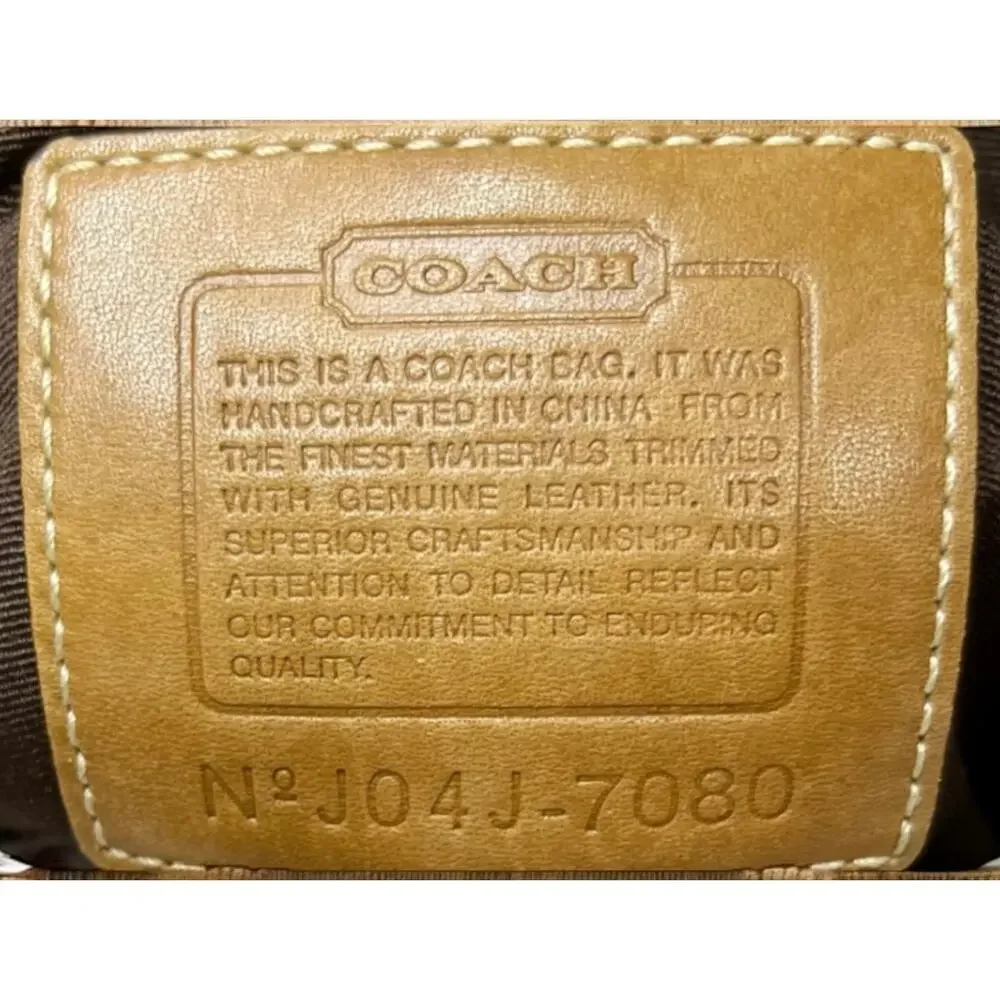 Vintage Coach 7080 Soho Mini Signature Satchel & 6319 Small Wristlet